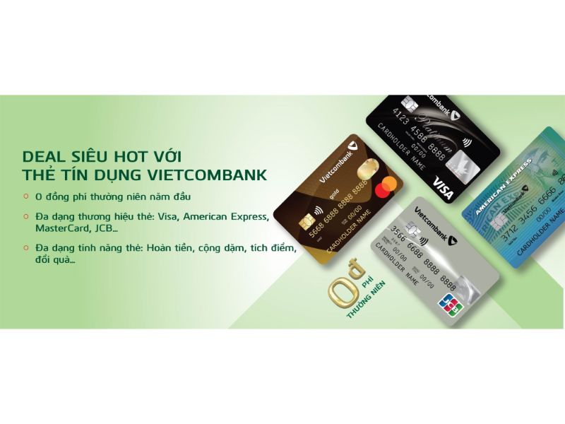 Mở thẻ tín dụng Vietcombank